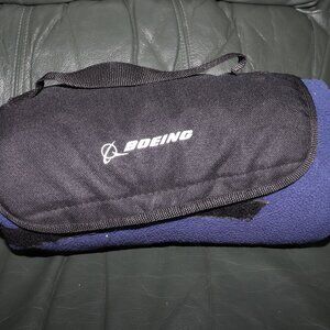 VIntage Boeing In Flight Blanket